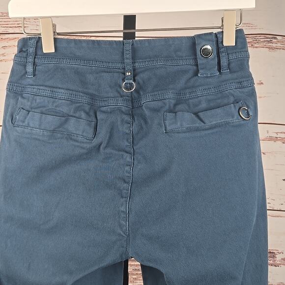 Interfashion Spa High Everyday Couture Pants Blue Size 4 - Picture 4 of 9